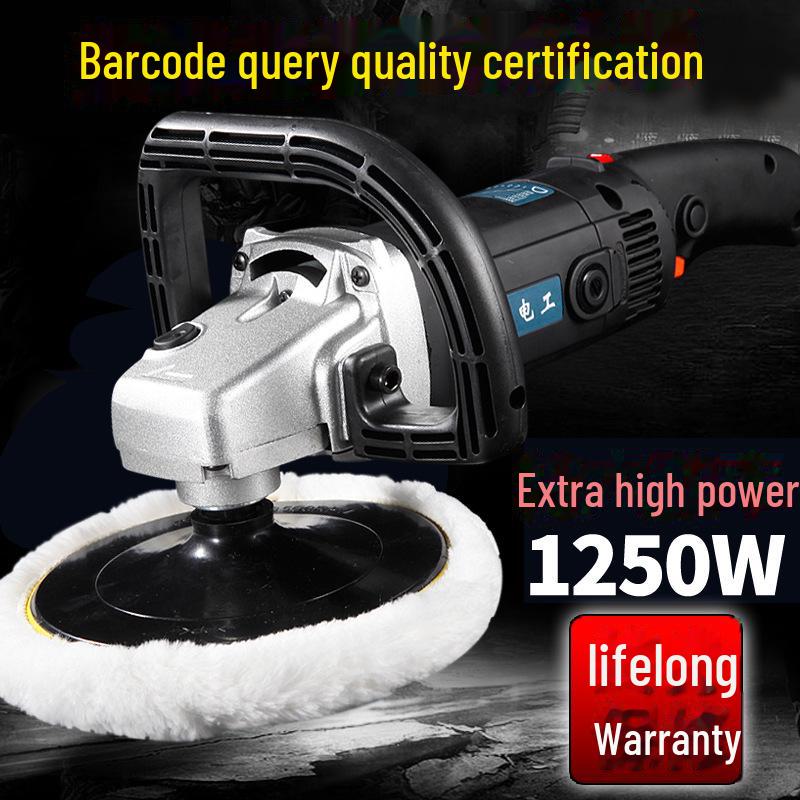 220V Car & Floor Tile Polishing Machine with Glaze Sealing and Integrated Copper Motor