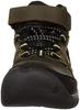 KEEN Ridge Flex Mid WP Waterproof Kids' Hiking Shoes (Sizes 15.0-19.5cm) in Dark Olive/Dusky Citron (Size 18.0cm)