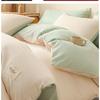 100% Cotton Single Bed Duvet Cover 150x200cm 180x220cm 200x230cm Dorm Student