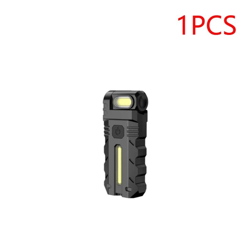 

Магнитный светодиодный фонарик Мини-фонарик Вращающаяся на 180° головка EDC Карманный фонарик Портативный рабочий свет Наружный аварийный фонарь 1PC
