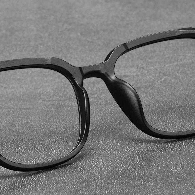 Ultralight Oversized Myopia Glasses Women Men Large Frame Classic Black Near Sight Eyewear Blue Light Blocking Computer Glasses