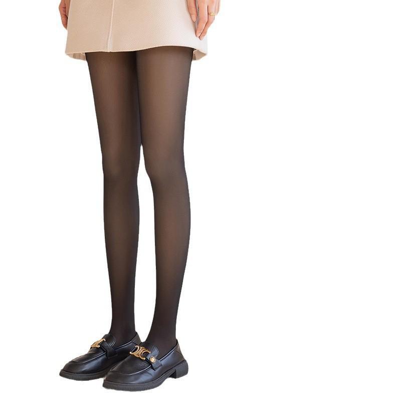 Gray Light Leg Artifact: Women's Autumn & Winter Nude Stockings Pantyhose