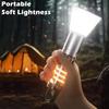 New Multifunctional Flashlight with Side Floodlights Telescopic Zoom Outdoor Portable LED Flashlight Carrying Tail Hook