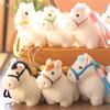 Cute Chinese Year Of The Horse Pony Plush Doll Mascot Stuffed Toy Keychain Pendant Lanyard Bag Hang Charm New Year Souvenir Gift