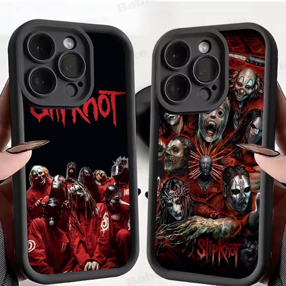 Slipknot Band Phone Case For IPhone 17 16 15 14 13 Pro Max Plus 12 11 Cover