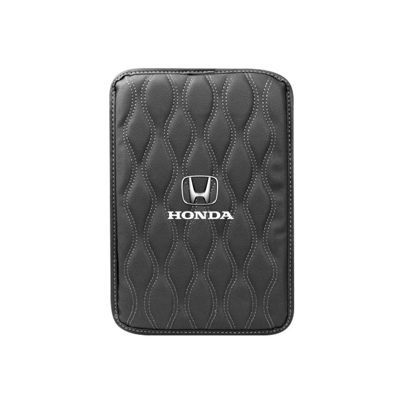Car Center Console Cover Armrest Box Cover Pad Auto Armrest Seat Box Cover for Honda Civic XR-V HR-V Brv City Accord Odyssey Spirior CRV CRX CRZ