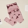 Women Tie Dye Leggings Seamless High Waist Yoga Pants Butt Lift Tummy Control Gym Tights Quick Dry Workout Bottom