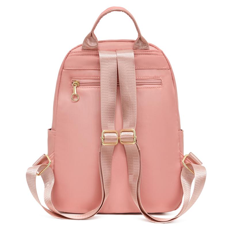 Small Floral Backpack Women's Large Capacity Oxford Cloth Lightweight Backpack