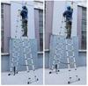 Aluminum Alloy Multifunctional Folding Ladder: Portable, Thickened, and Telescopic Herringbone Design
