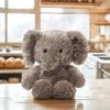 Elephant Plush Toy With Pp Cotton Filling Soft Cuddle Pillow For Kids Gift