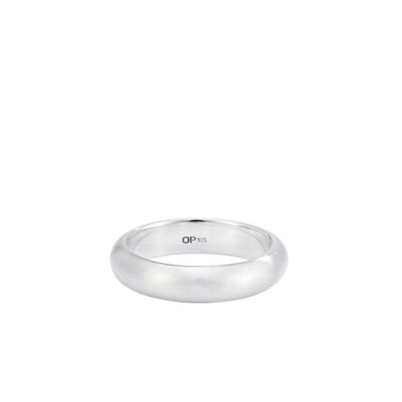OURPIERRE JOLLY RING MATT SILVER