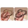 2025 High-End Acrylic Cloud Large Hair Claw for Women - Back of Head Shark Clip Accessory