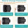 Anti-Theft Combination Locks Keyless Household Security Cabinet Password Lock For Door Locks,Shoe Cabinets,Drawers,Wardrobes