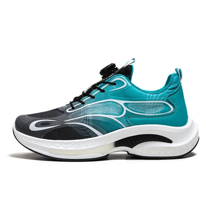 

Мужская обувь, осенние повседневные кроссовки с мягкой подошвой из попкорна, амортизирующие студенческие кроссовки 44 зелёный