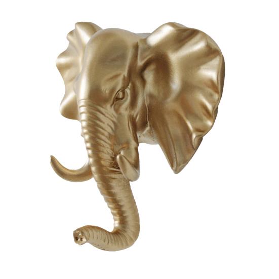 Cârlig de perete anti-alunecare, montat pe perete, cârlig pentru cap de animal diferit, pentru haine, pălărie, umeraș pentru chei pentru prosop Decorare de perete