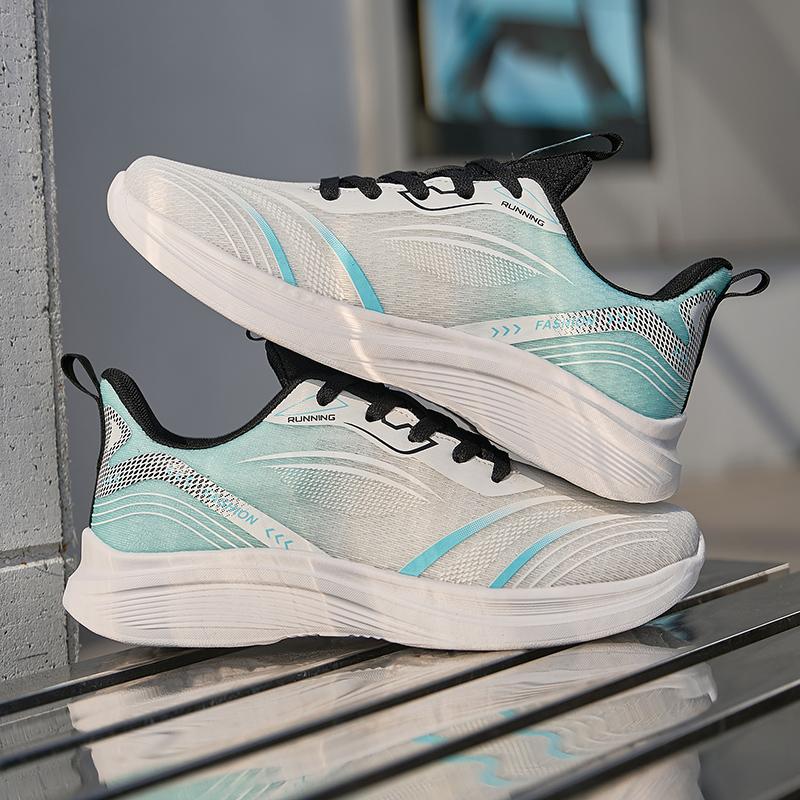 

Fashion Tennis Shoes Breathable Mesh Men Shoes Fashionable and Lightweight Walking Flat Sports Shoe Outdoor Running Fitness Shoes 2025 39 белый