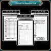 Fire Hydrant Inspection Cards with Waterproof Holders