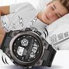 Relojes Deportivos para Hombre Militar Multifunción Digital 3Bar Impermeable Luminoso Despertador Reloj de Pulsera Electrónico para Hombre