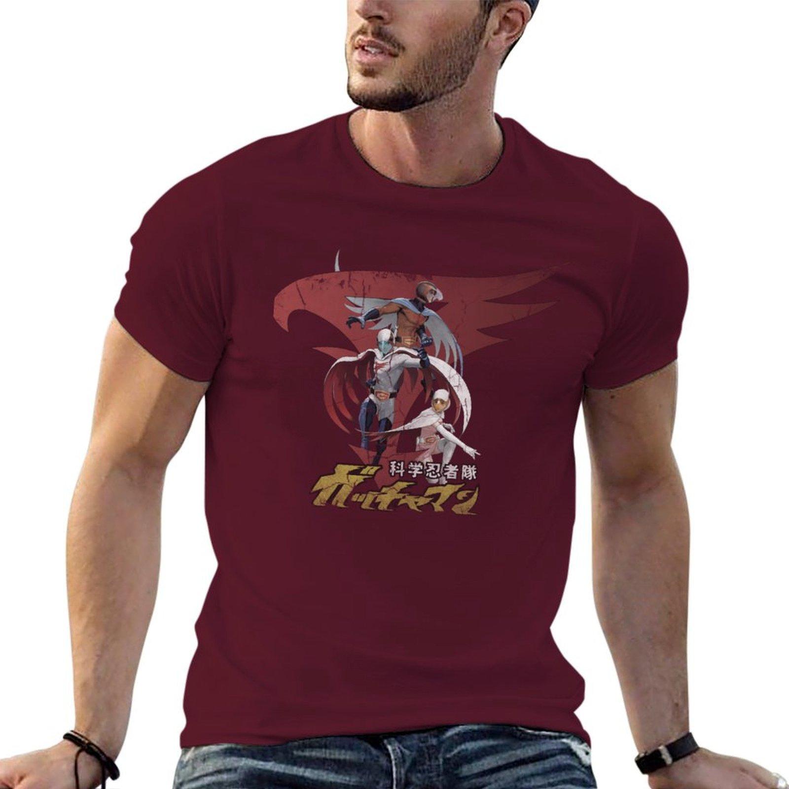 Battle of the Planets, Gatchaman Classic T-Shirt sweat blanks anime shirts men S