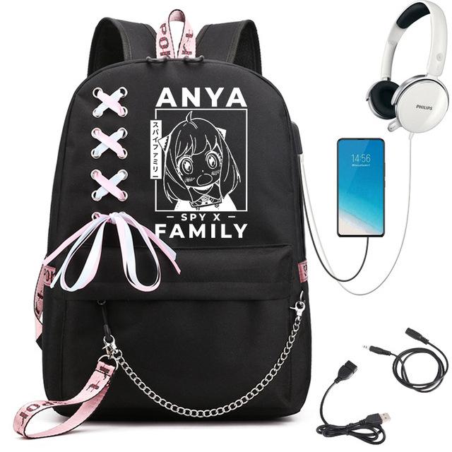 Spy Play House Anime Student School Bag Teen Girl Adult Backpack