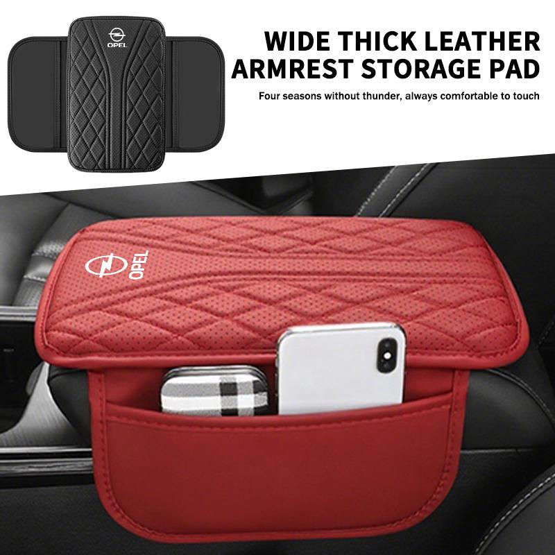 Car Armrest Pad Cover Auto Seat Box Wave Protection Cushion For Opel Corsa Mokka Astra Cascada Adam Insignia Meriva Vectra