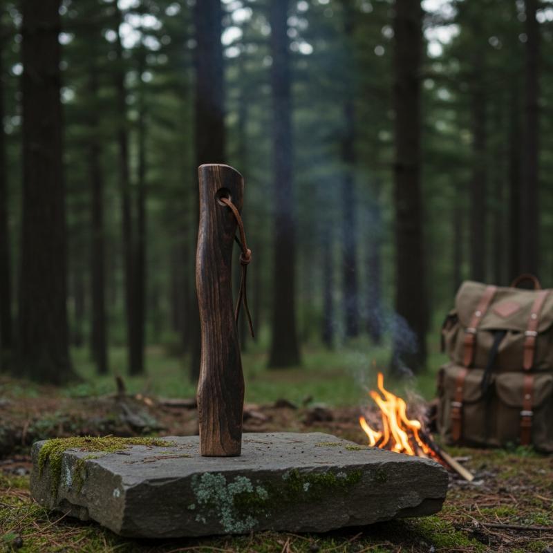 35cm Sturdy Axe Handle Solid Wood Handcrafted Replacement for Small Garden Axes Suitable for Camping and Outdoor Tasks