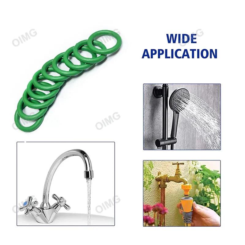 530/270pcs O-ring Set Rubber Gaskets Seal Ring for Car Air Condition Faucet Pressure Plumbing Repair O Ring Washer 18 Sizes
