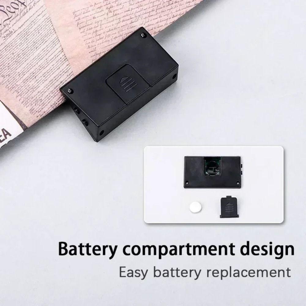 1Pcs Time Display Mini Triangle Clock Simple Desktop Electronic Clock For Home Bedroom Office Car