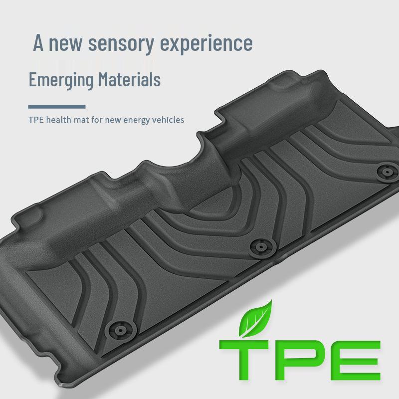2023 Wuling Air EV Qingkong Rechtslenker TPE Auto- und Kofferraummatten - Schmutzabweisend, Wasserdicht