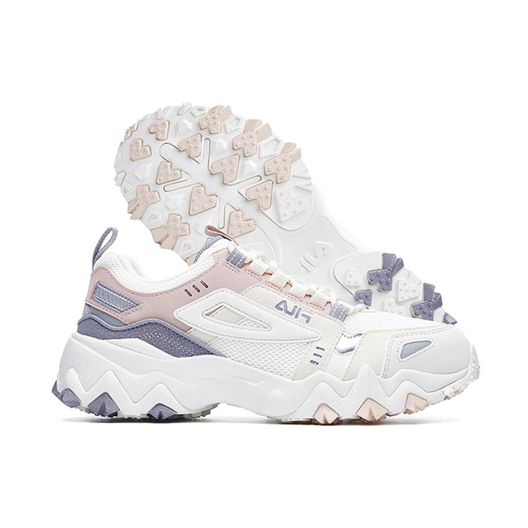 FILA Oakmont Retro Functional Low-Top Lifestyle Shoes Women sneaker Smoke-Pink F12W031111FGR