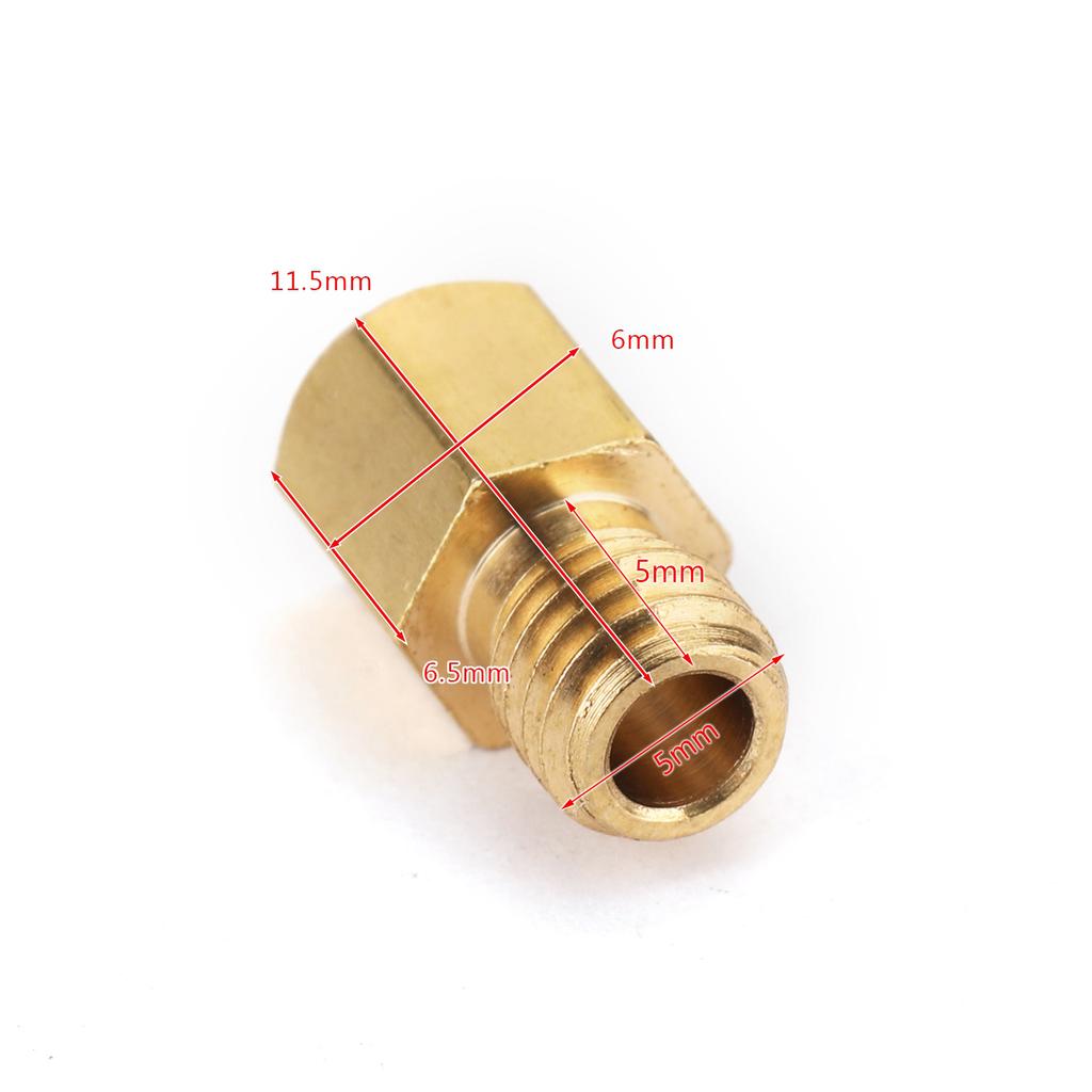 10 STK Sekskanttype Hoveddyser For MIKUNI VM/TM/TMX Forgasser 200-290 220 250 4/042