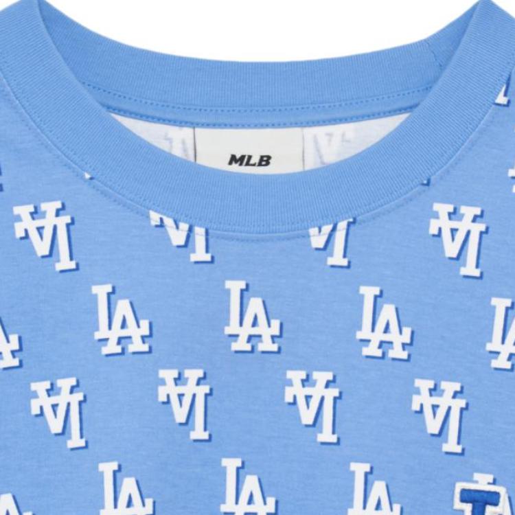 New MLB T Shirts Unisex Blue 3ATSM1133-07CBL