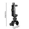 Tripod Fixing Clip for Mobile Live Streaming - Stable Double Knob Extension Adapter Stand