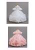 Girls' One-Shoulder Princess Dress with Mesh Puff Skirt – Formal Flower Girl Birthday Dance Costume
