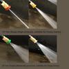 Buse de nettoyeur haute pression en acier inoxydable:  Buse de Lavage de Voiture Pour Kit de Laveuse Haute Pression Puissante Lavage de Voiture Domestique