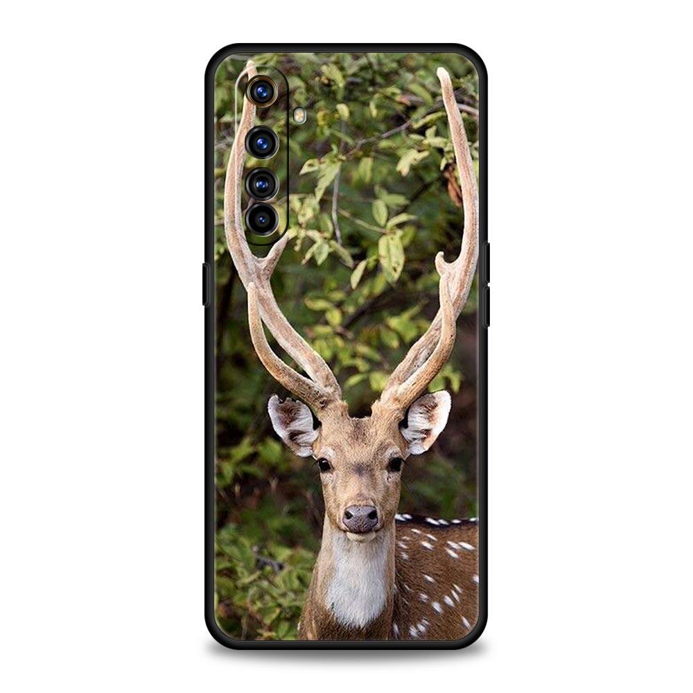 Deer Hunting Camo For Realme GT Neo 2 3 3T Phone Case For Realme 11 10 9 8 5G 7 6 GT2 Pro Plus C21 C11 C25 C35 Silicone Cover
