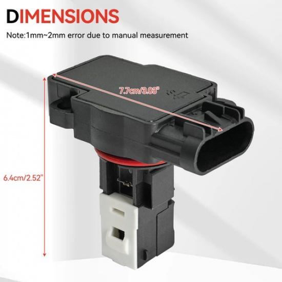 Mass Air Flow MAF Sensor Meter For Cadillac Chevy GMC Sierra 10393948 23256991