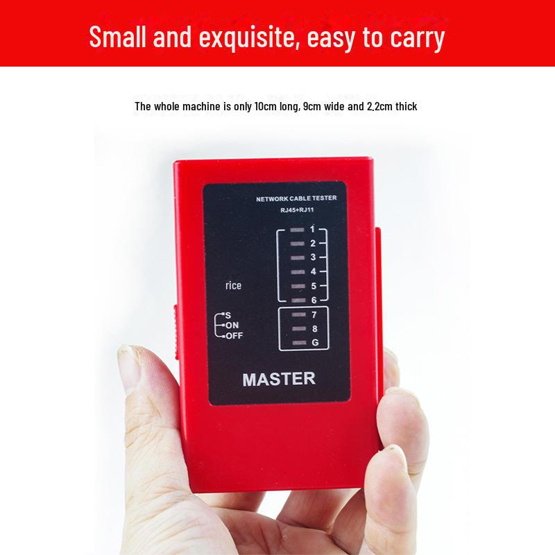 Multi-Function RJ45 Network Cable Tester with Signal Detector