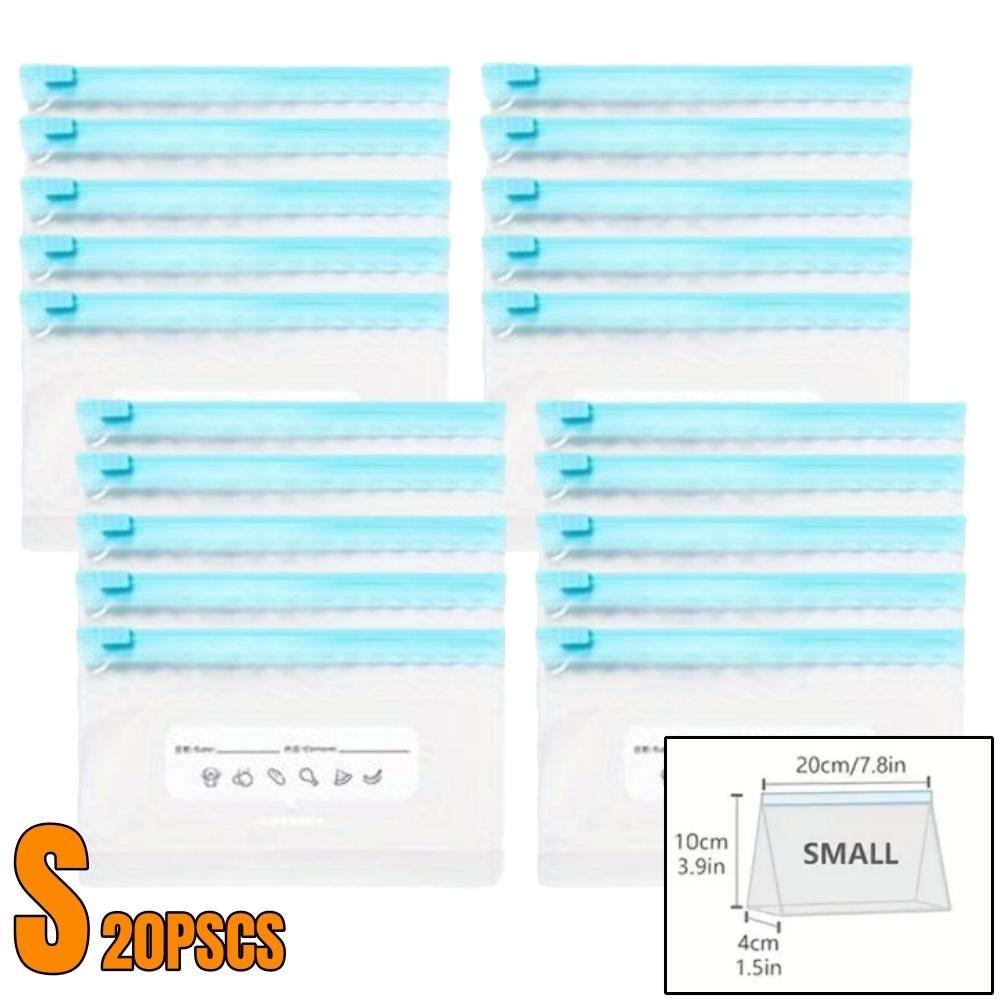 

10-45 шт. Пакеты для хранения свежести с застежкой-молнией, пакеты для пищевых продуктов для фруктов, зерна, овощей, мяса, герметичные, для хранения в морозильной камере, доступ