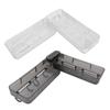 Wall Mounted Sink Caddy Water Resistant Foldable Sturdy Versatile Shower Rack Shelf Organizer for Ba