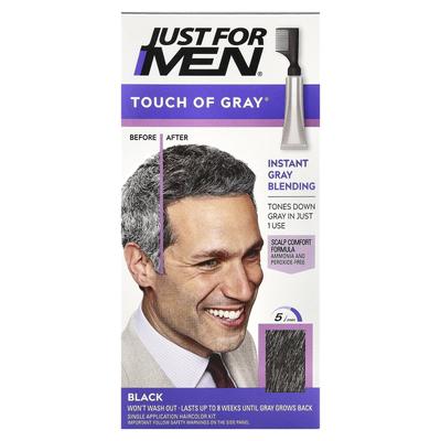 Touch of Grey®, T-55 Black, 1-Use Hair Color Kit
