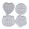 Silicone Cake Holder Tray Mold Fruit Cup Mold Resin Pendant Mold Food Station Serving Tray Mold Diy Coaster Casting
