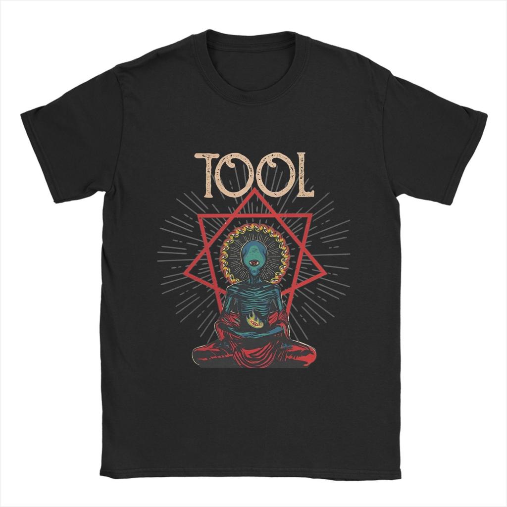 Tool Band T-Shirt Summer Aenima Pure Cotton T Shirts For Men's Harajuku Printed Tshirt Short Sleeve Y2K Funny Clothing
