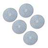 5 Pcs Diamond Polishing Pad 4 Inch 5 8in 11 Thread Wet Dry Polish Pad with 8mm Drill Bit Adapter for Granite Marble