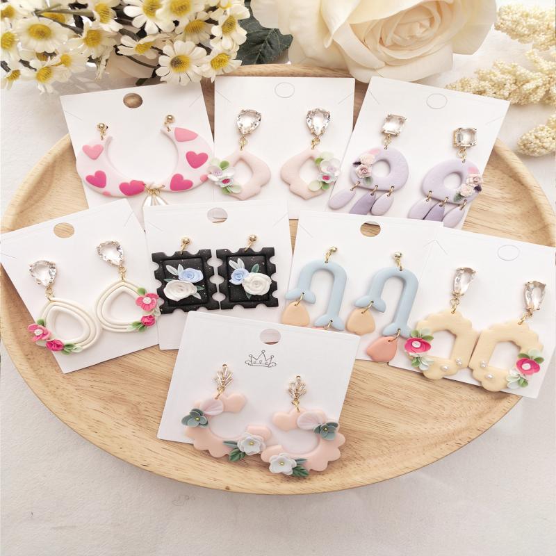 Unique Shaped Polymer Clay Molds Clay Cutting Molds Tools For Diy Earring Jewelry Ornaments