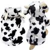 Autumn and Winter Cat and Dog Pet Costumes Transform Into Cow Costumes, Halloween Puppy Costumes
