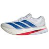 Adizero Boston 13 Breathable Casual Running Shoes Women's White Blue JP9248