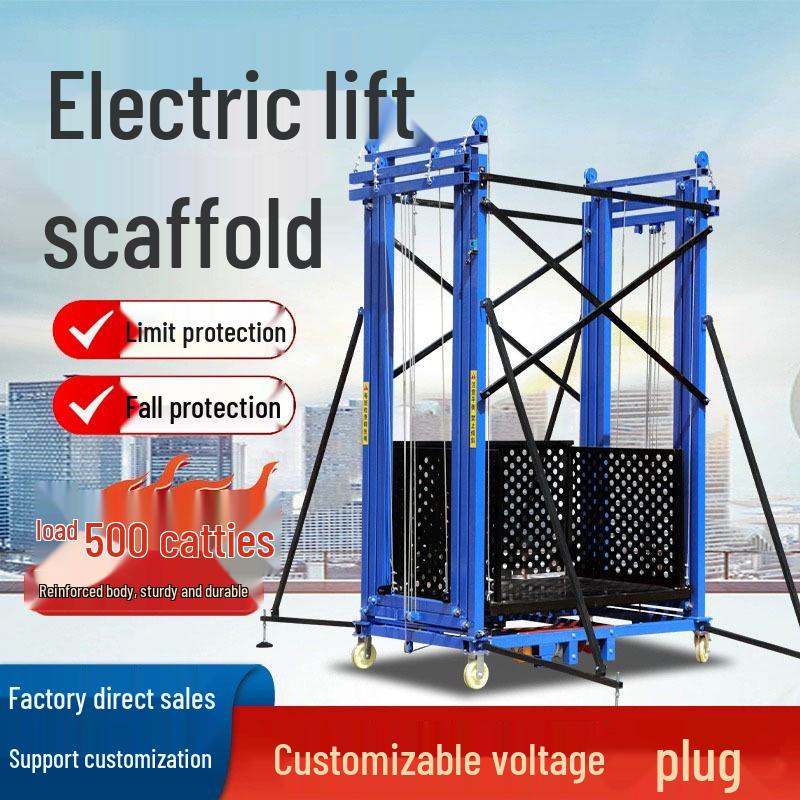 Electric Remote-Controlled Hoist Lifting Platform