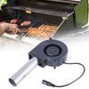 9733 Dmuchawa o dużym przepływie powietrza Wentylator 9 cm z adapterem Dmuchawa odśrodkowa 90 mm do dzikiego kempingu Piknik Outdoor Grill Kuchenka