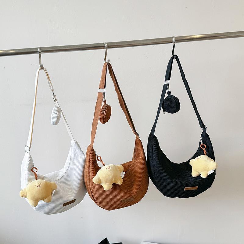 Mother and child bag two-piece set new shoulder bag fashion corduroy messenger bag